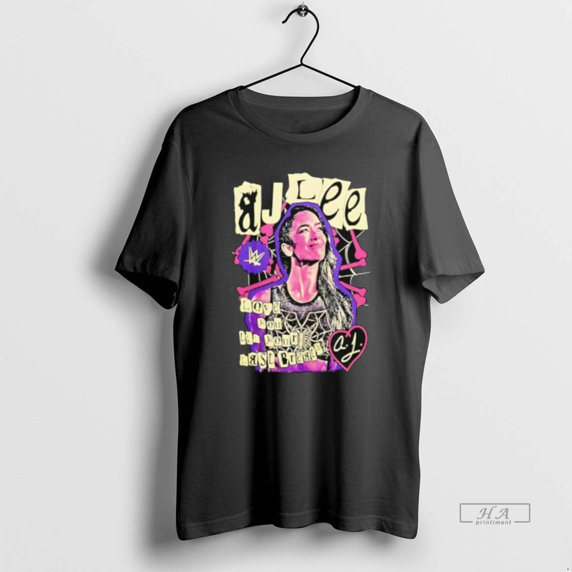 Official Aj Lee Love You Til Your Last Breath T-Shirts, Hoodie, Sweatshirt | HypeDripTees.com