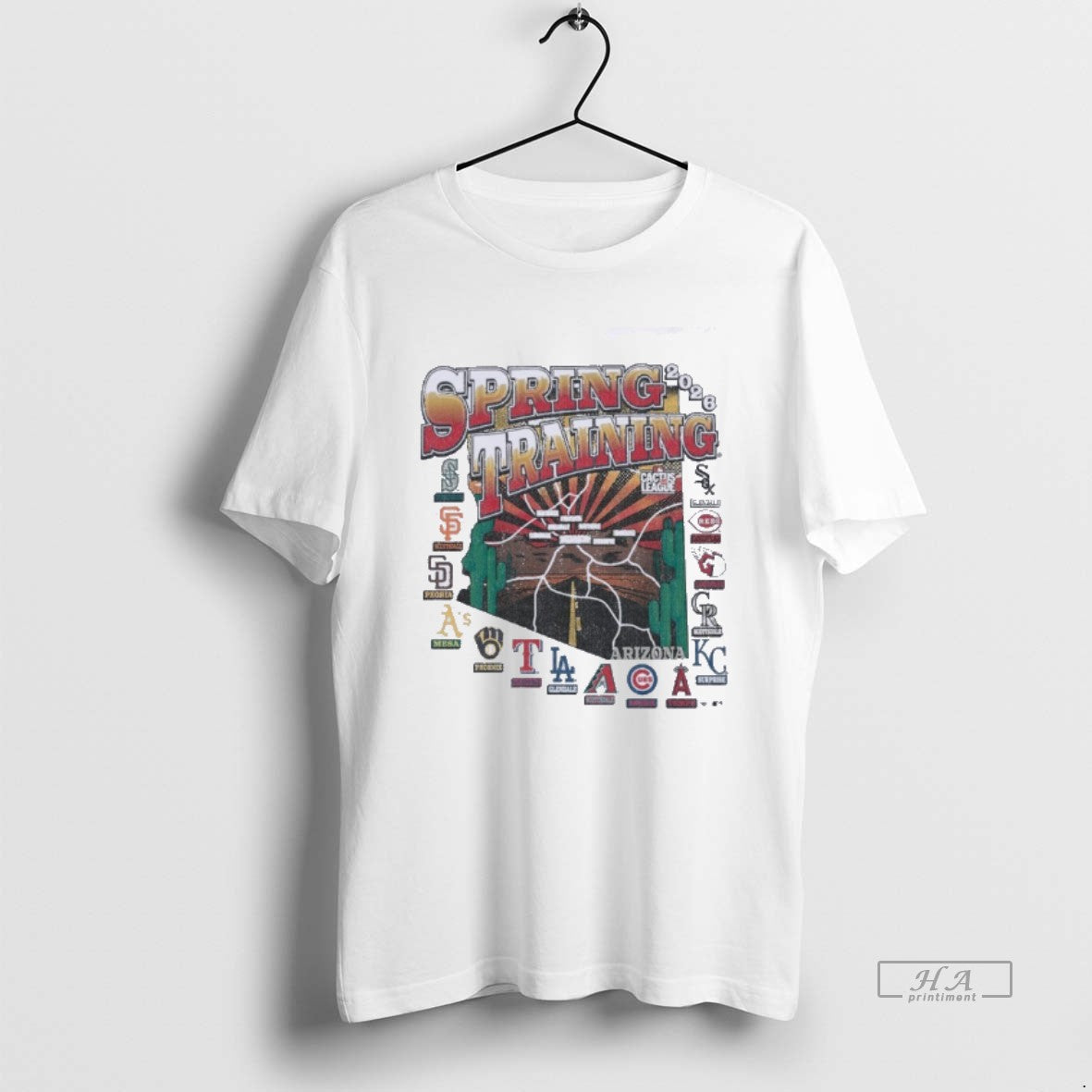 Official All Teams Spring Training 2026 Mlb Az Cactus League T-Shirts, Hoodie, Sweatshirt | HypeDripTees.com