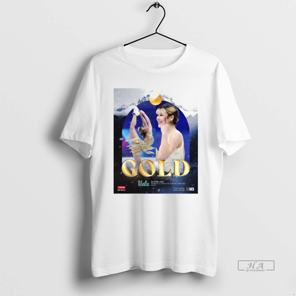 Official Alysa Liu Womens Singles Figure Skating Ucla Gold Medals T-Shirts, Hoodie, Sweatshirt | HypeDripTees.com