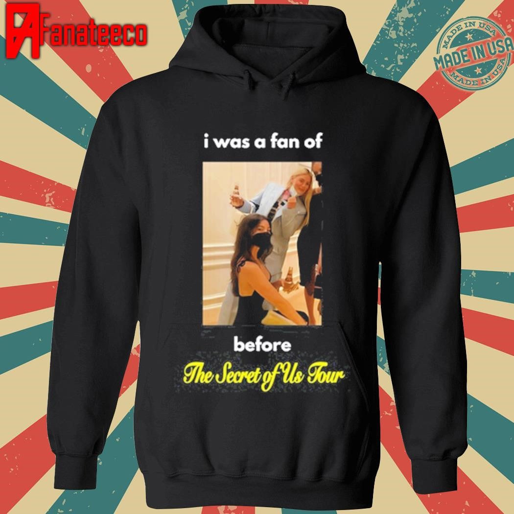 Ashemusic I Was A Fan Of Before The Secret Of Us Tour shirt