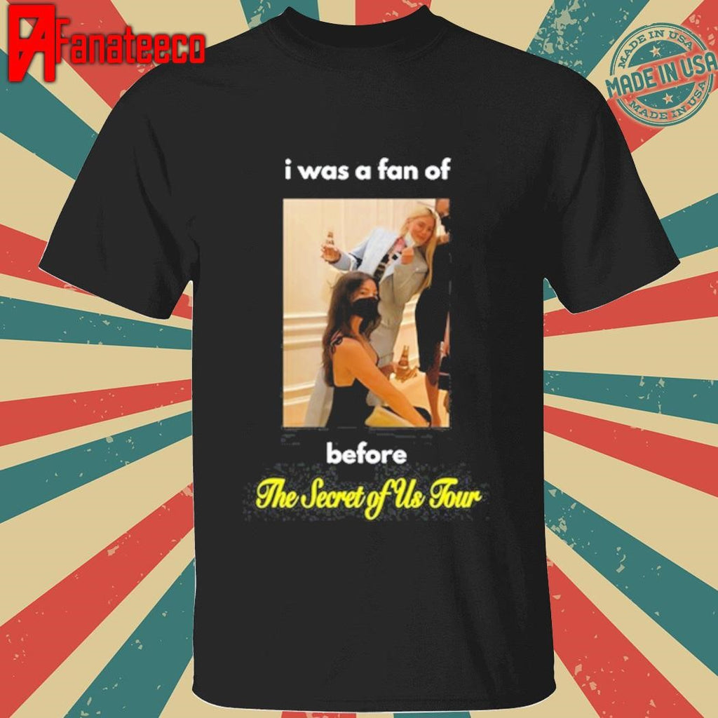 Ashemusic I Was A Fan Of Before The Secret Of Us Tour shirt