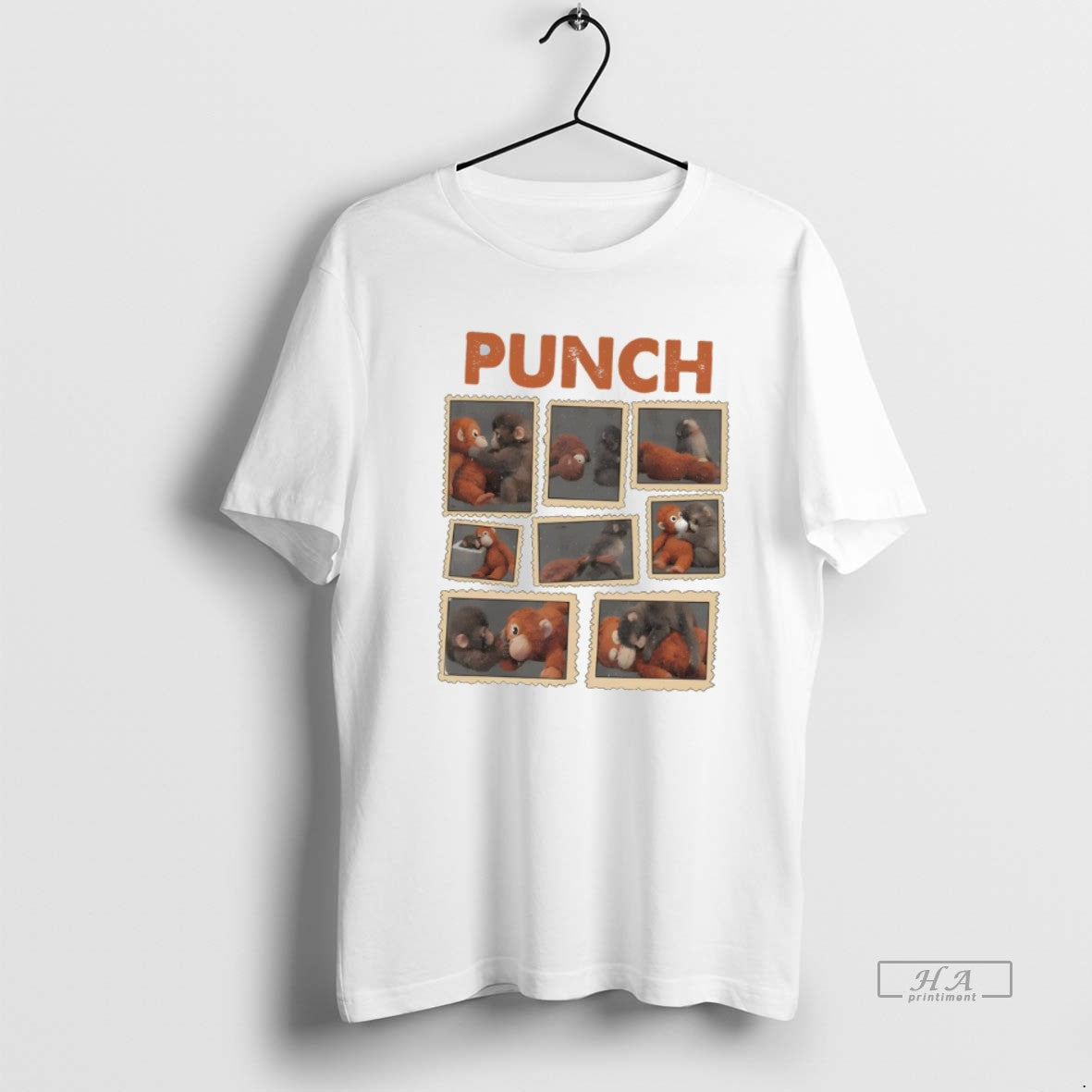 Official Baby Monkey Punch Stamp Style T-Shirts, Hoodie, Sweatshirt | HypeDripTees.com