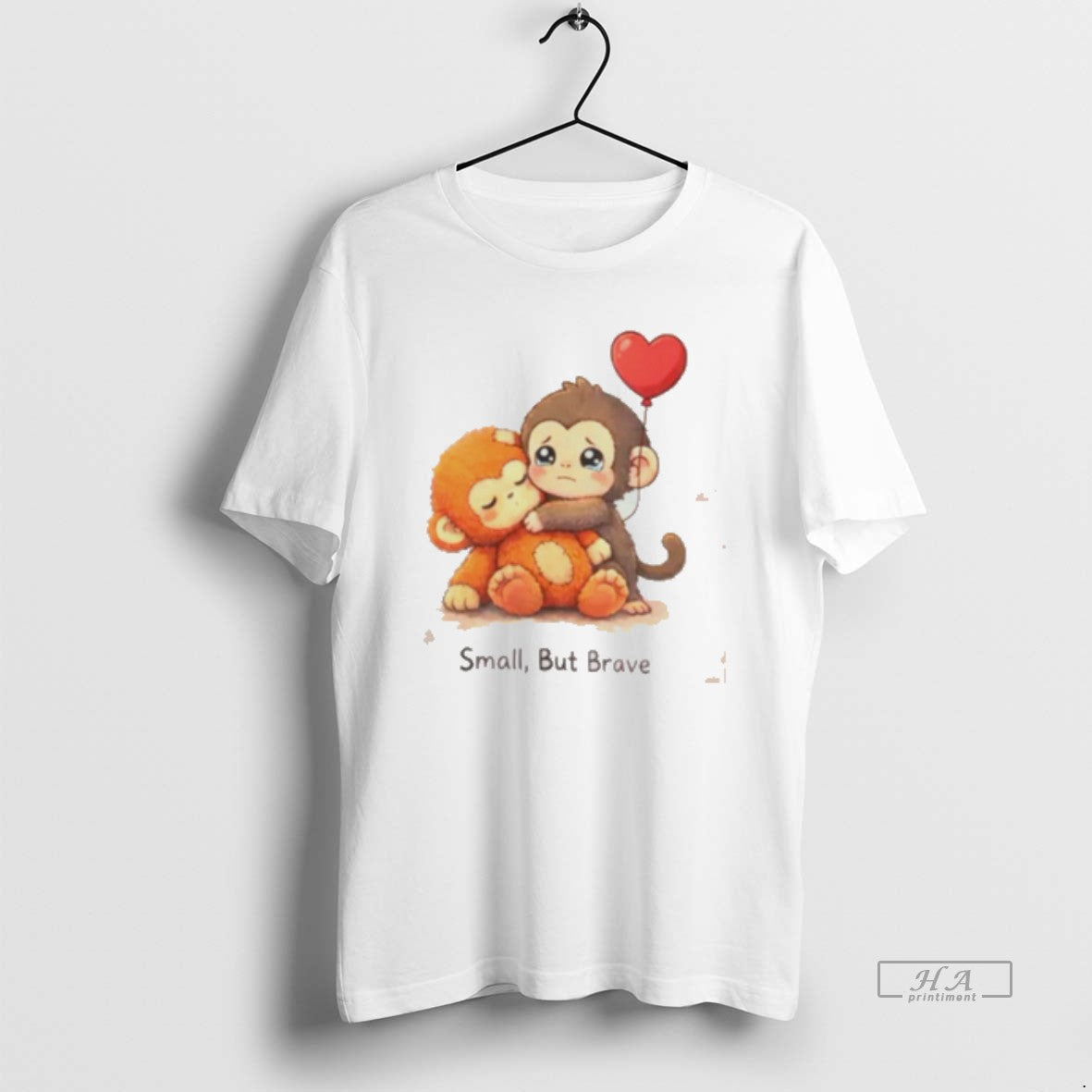Official Baby Punch Monkey Small But Brave Tee Hoodie, Sweatshirt | HypeDripTees.com