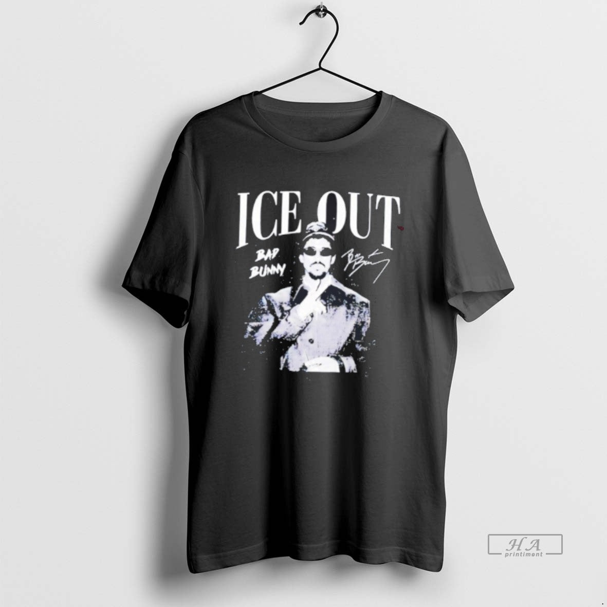 Official Bad Bunny Ice Out Signature 26 Tee Hoodie, Sweatshirt | HypeDripTees.com