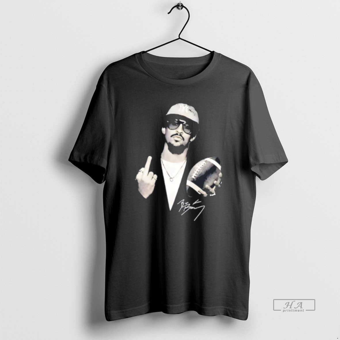 Official Bad Bunny Unapologetic Football Signature Tee Hoodie, Sweatshirt | HypeDripTees.com