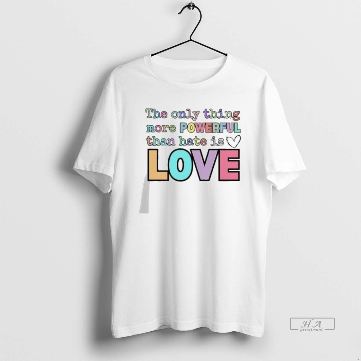 Official Bad Bunny The Only Thing More Powerful Than Hate Is Love 2026 T-Shirts, Hoodie, Sweatshirt | HypeDripTees.com