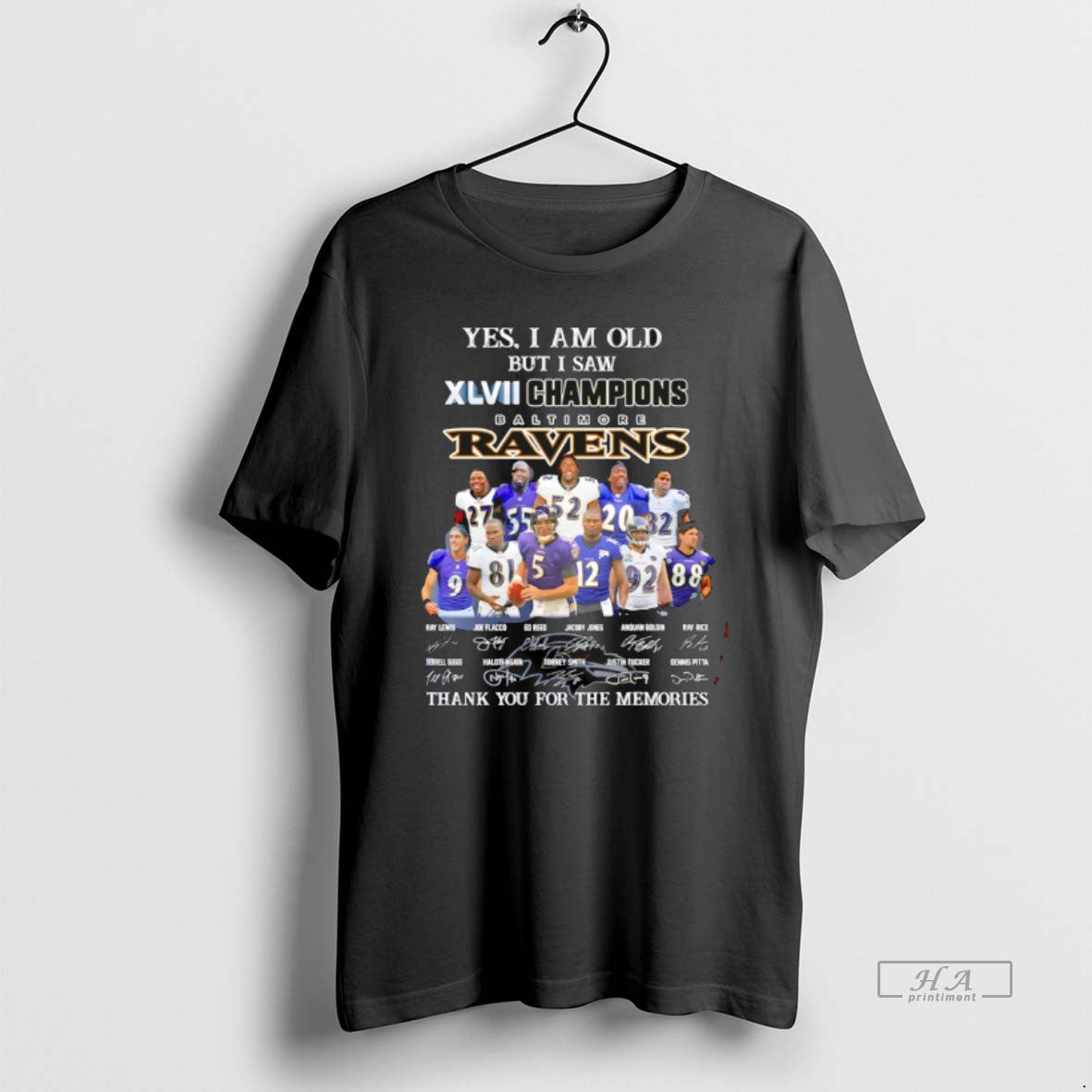Official Baltimore Ravens Players Yes I Am Old But I Saw Xlvii Champions Baltimore Ravens T-Shirts, Hoodie, Sweatshirt