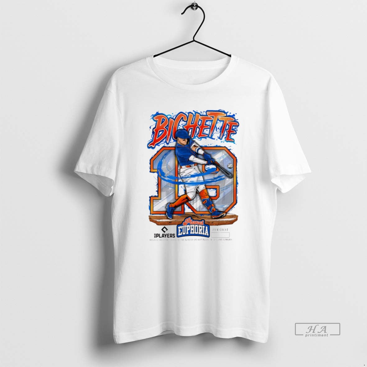 Official Bo Bichette New York Mets Mlb 2026 Planet Euphoria Art T-Shirts, Hoodie, Sweatshirt | HypeDripTees.com