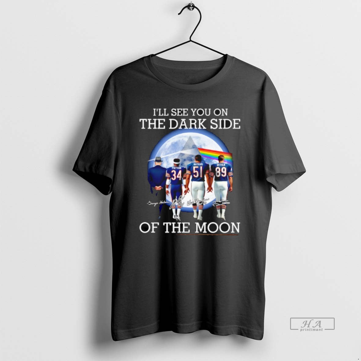 Official Chicago Bear Coach And Players Ill See You On The Dark Side Of The T-Shirts, Hoodie, Sweatshirt | HypeDripTees.com