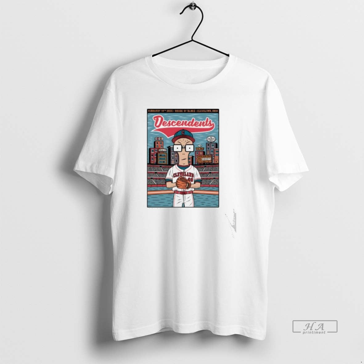 Official Cleveland Guardians 99 Descendents House Of Blues At Cleveland Ohio T-Shirts, Hoodie, Sweatshirt | HypeDripTees.com