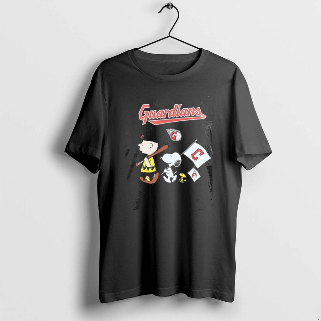 Official Cleveland Guardians X Peanuts Flag 2 Sided