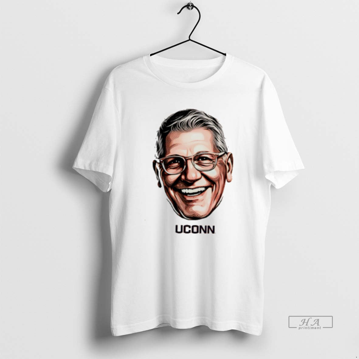Official Coach Geno Uconn Huskies Big Head Tee Hoodie, Sweatshirt | HypeDripTees.com