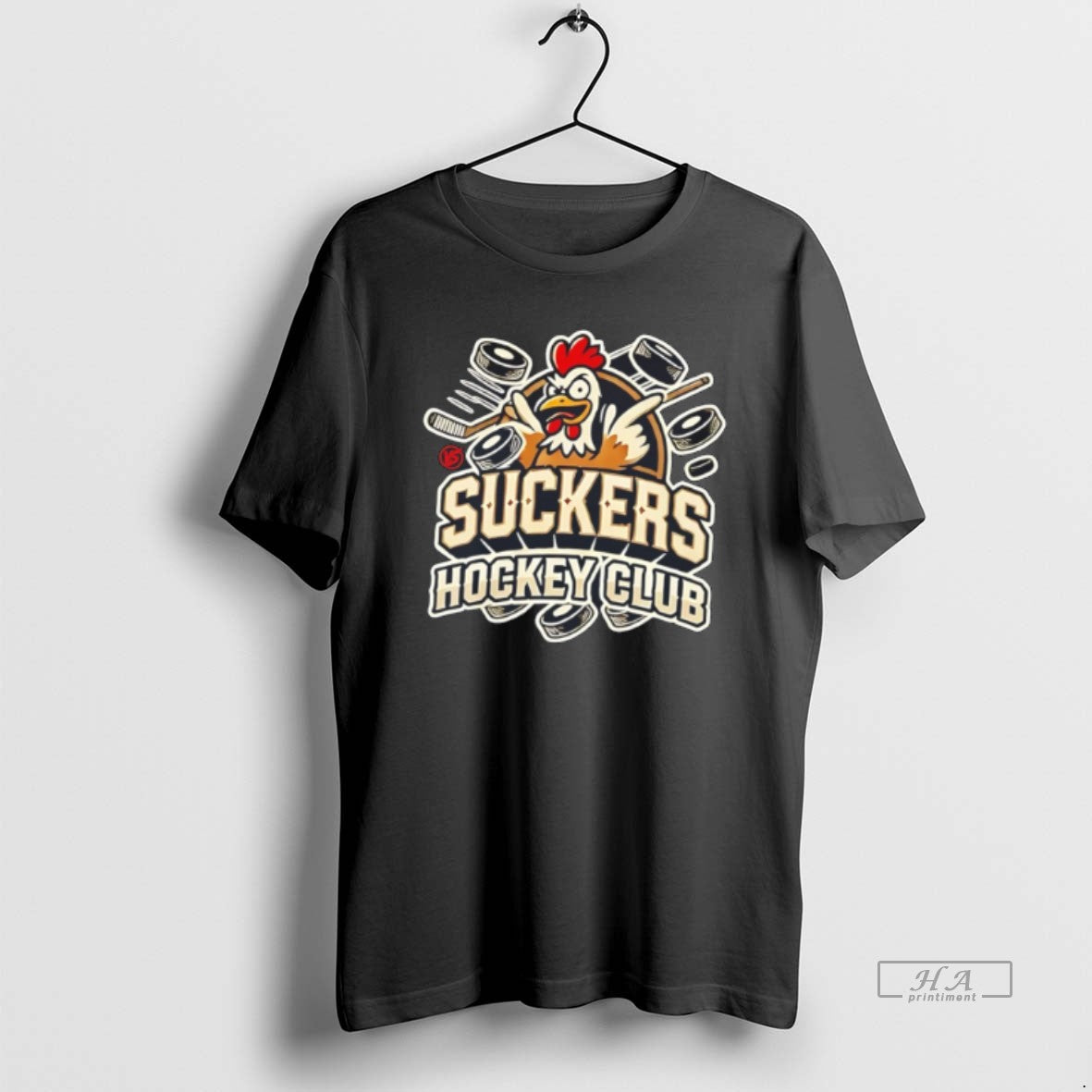 Official Cocklogo Suckers Hockey Club Chicken Tee Hoodie, Sweatshirt | HypeDripTees.com