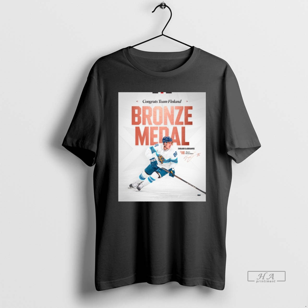 Official Congrats Team Finland Bronze Medal Chicago Blackhawks Teuvo Teravainen Signature T-Shirts, Hoodie, Sweatshirt