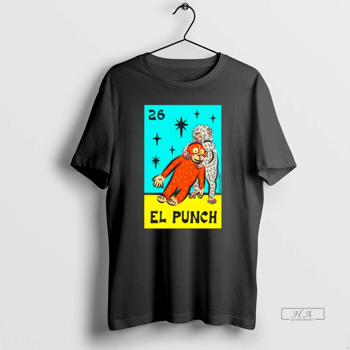 Official El Punch Baby Monkey Loteria Mexico Card T-Shirts, Hoodie, Sweatshirt | HypeDripTees.com