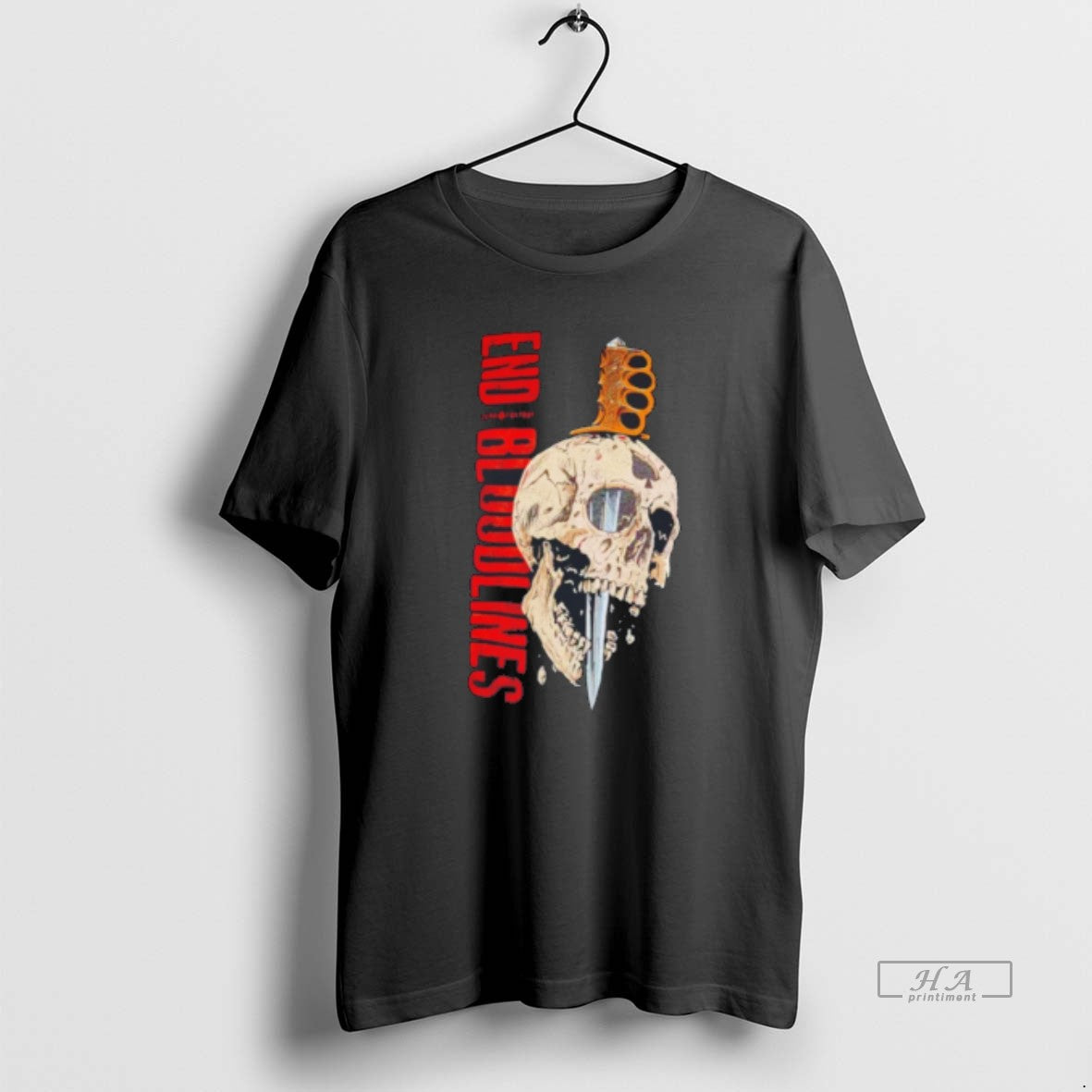 Official End Bloodlines Wwi Trench Knife Tee Hoodie, Sweatshirt | HypeDripTees.com
