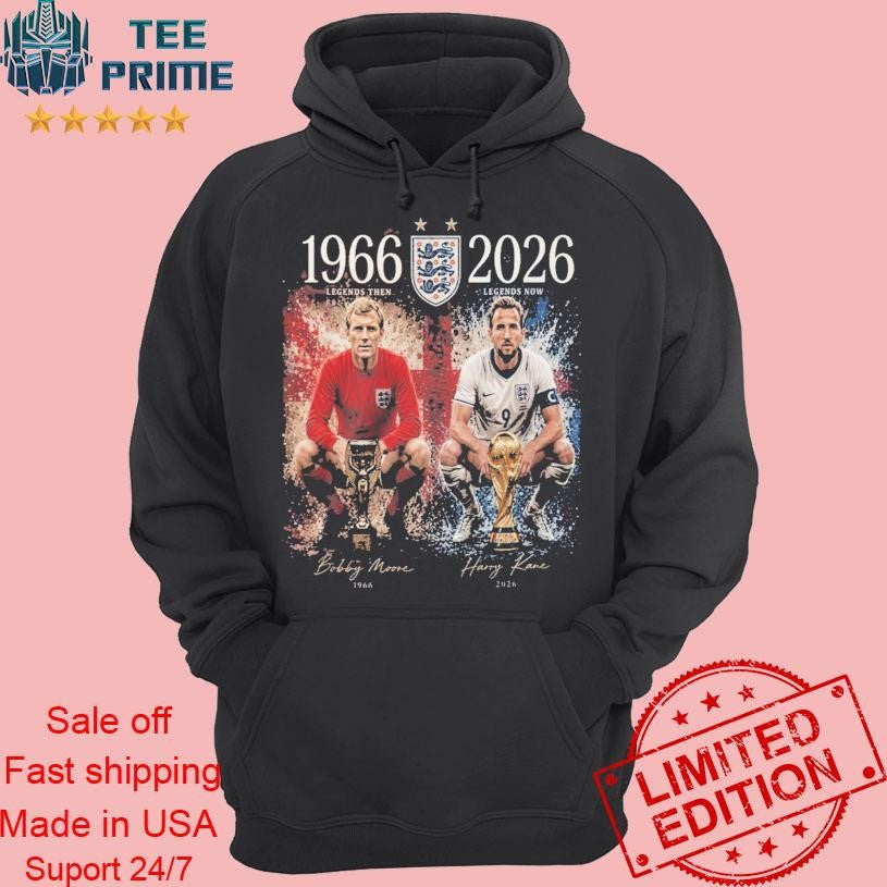 England 1966 2026 60th Anniversary Bobby Charlton Harry Kane World Cup Shirt