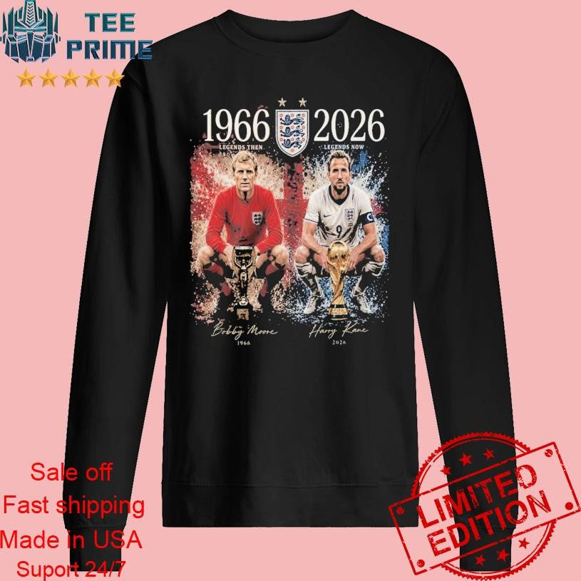 England 1966 2026 60th Anniversary Bobby Charlton Harry Kane World Cup Shirt