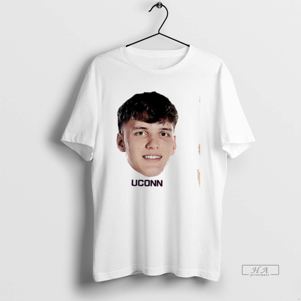 Official Eric Reibe Uconn Huskies Big Head Tee Hoodie, Sweatshirt | HypeDripTees.com