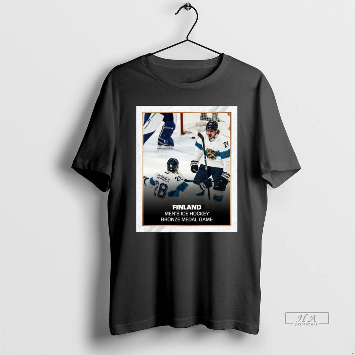 Official Finland Outscores Slovakia Mens Ice Hockey Bronze Medal Game 2026 T-Shirts, Hoodie, Sweatshirt | HypeDripTees.com