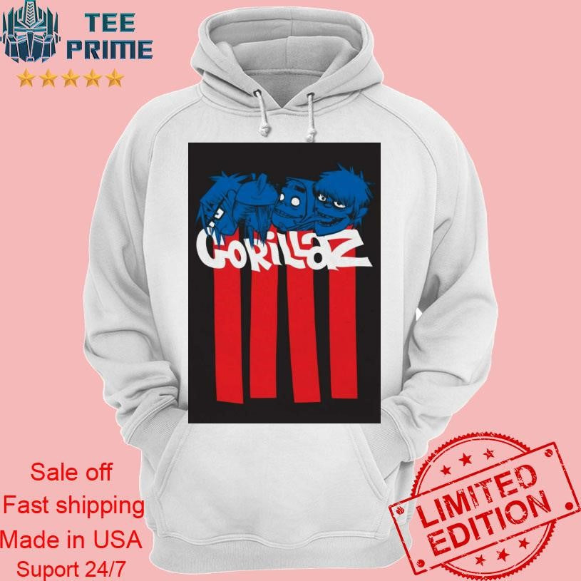 GORILLAZ Pez Heads Poster Shirt