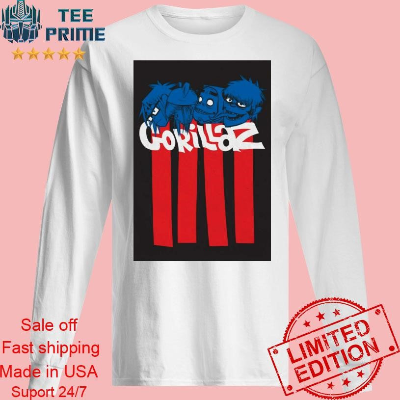 GORILLAZ Pez Heads Poster Shirt