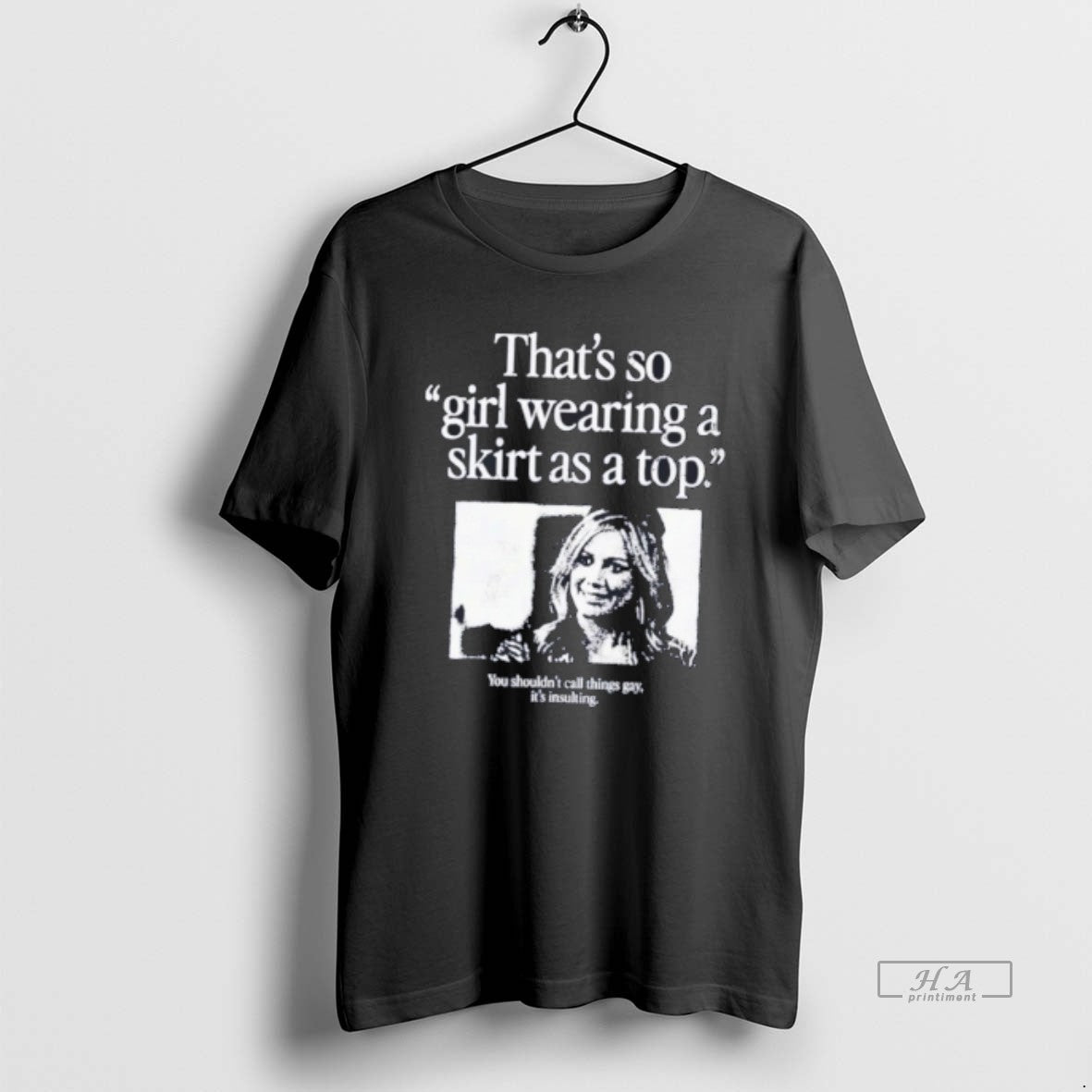 Official Girl Wearing A Skirt As A Top Tee Hoodie, Sweatshirt | HypeDripTees.com