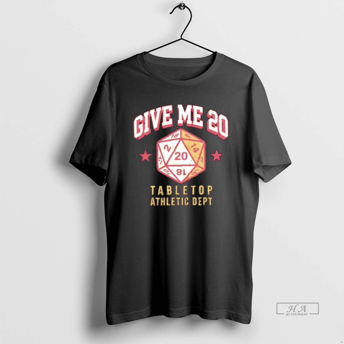 Official Give Me 20 D20 Tabletop Athletic Dept Tee Hoodie, Sweatshirt | HypeDripTees.com