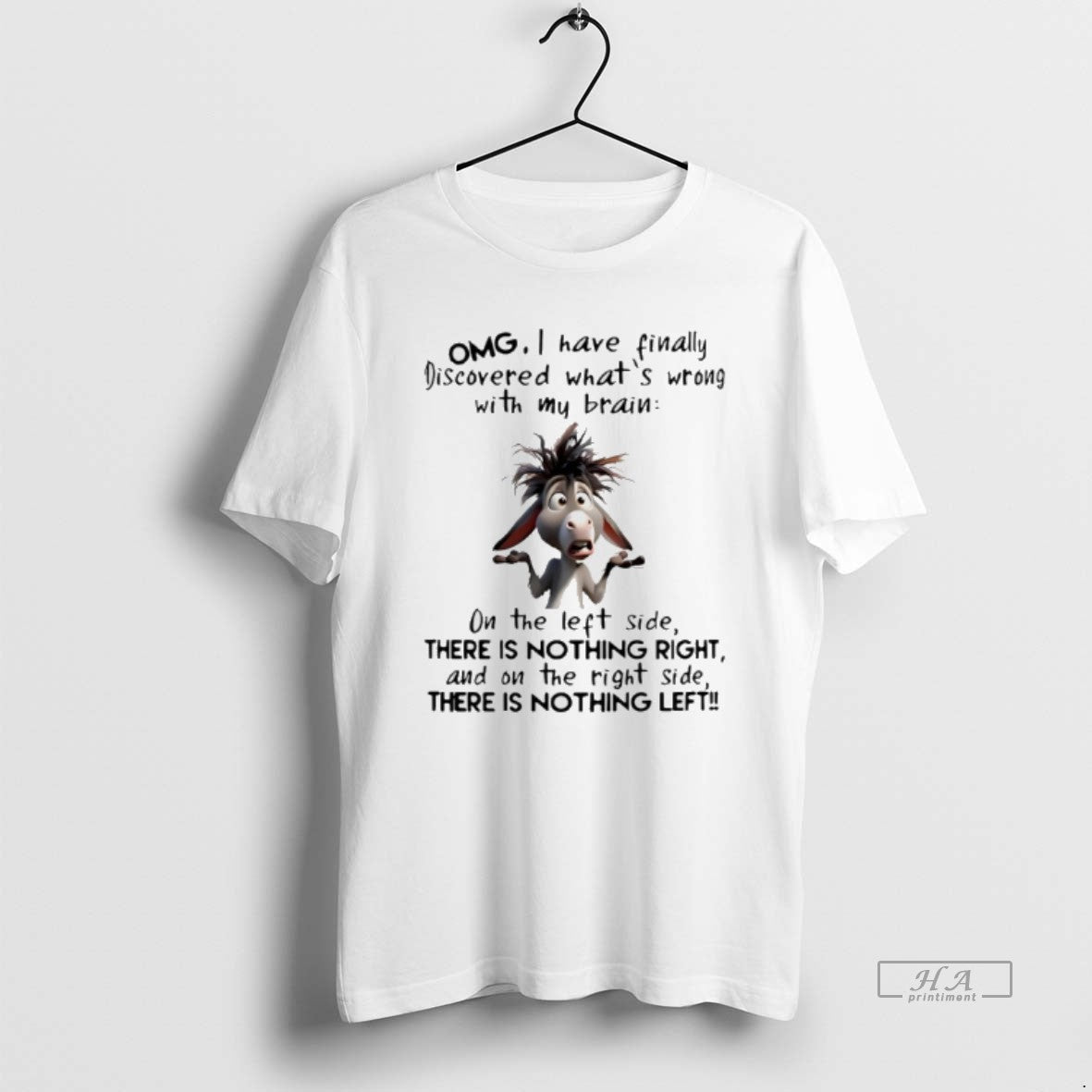 Official Horse Omg I Have Finally Discovered Whats Wrong With My Brain On The Left T-Shirts, Hoodie, Sweatshirt