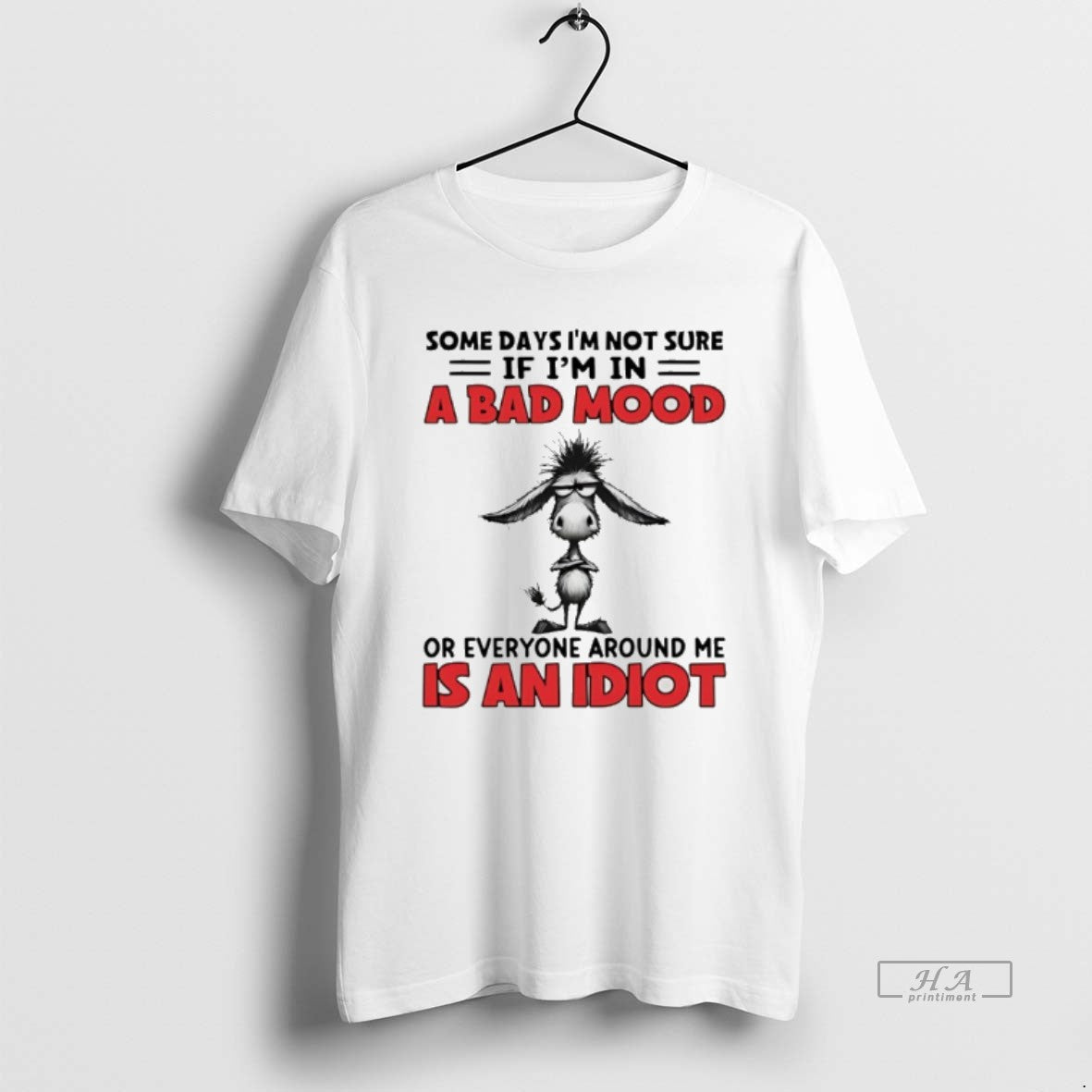 Official Horse Some Days Im Not Sure If Im In A Bad Mood Or Everyone T-Shirts, Hoodie, Sweatshirt | HypeDripTees.com