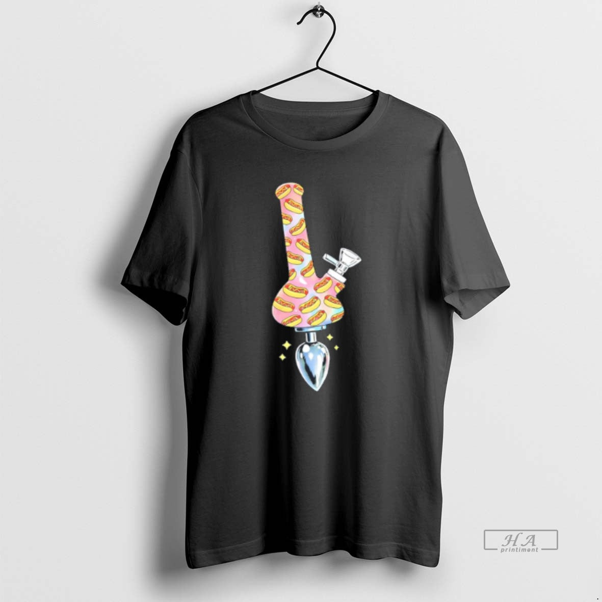 Official Hotdog Bong Buttplug Graphic Tee Hoodie, Sweatshirt | HypeDripTees.com