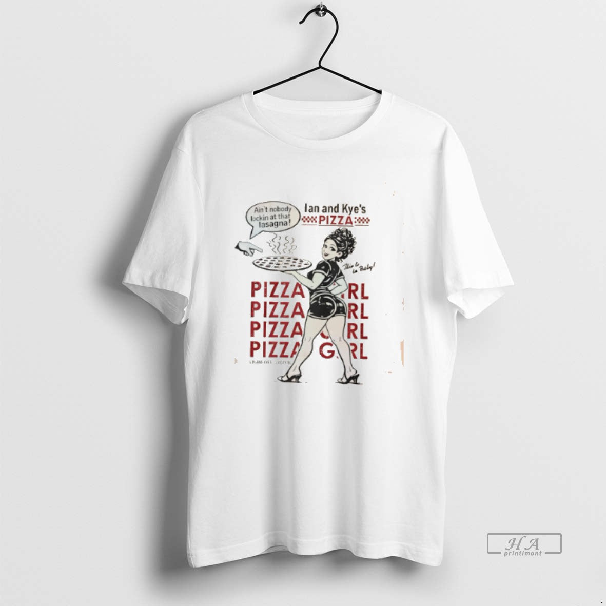 Official Ian And Kyes Pizza Girl Tee Hoodie, Sweatshirt | HypeDripTees.com