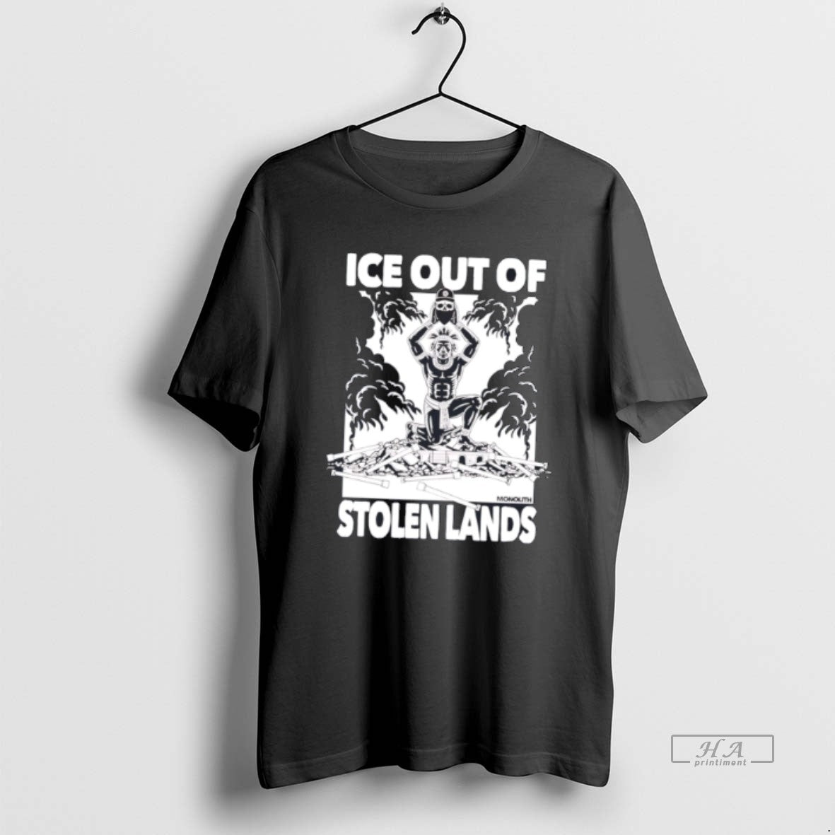 Official Ice Out Of Stolen Land Vintage Tee Hoodie, Sweatshirt | HypeDripTees.com
