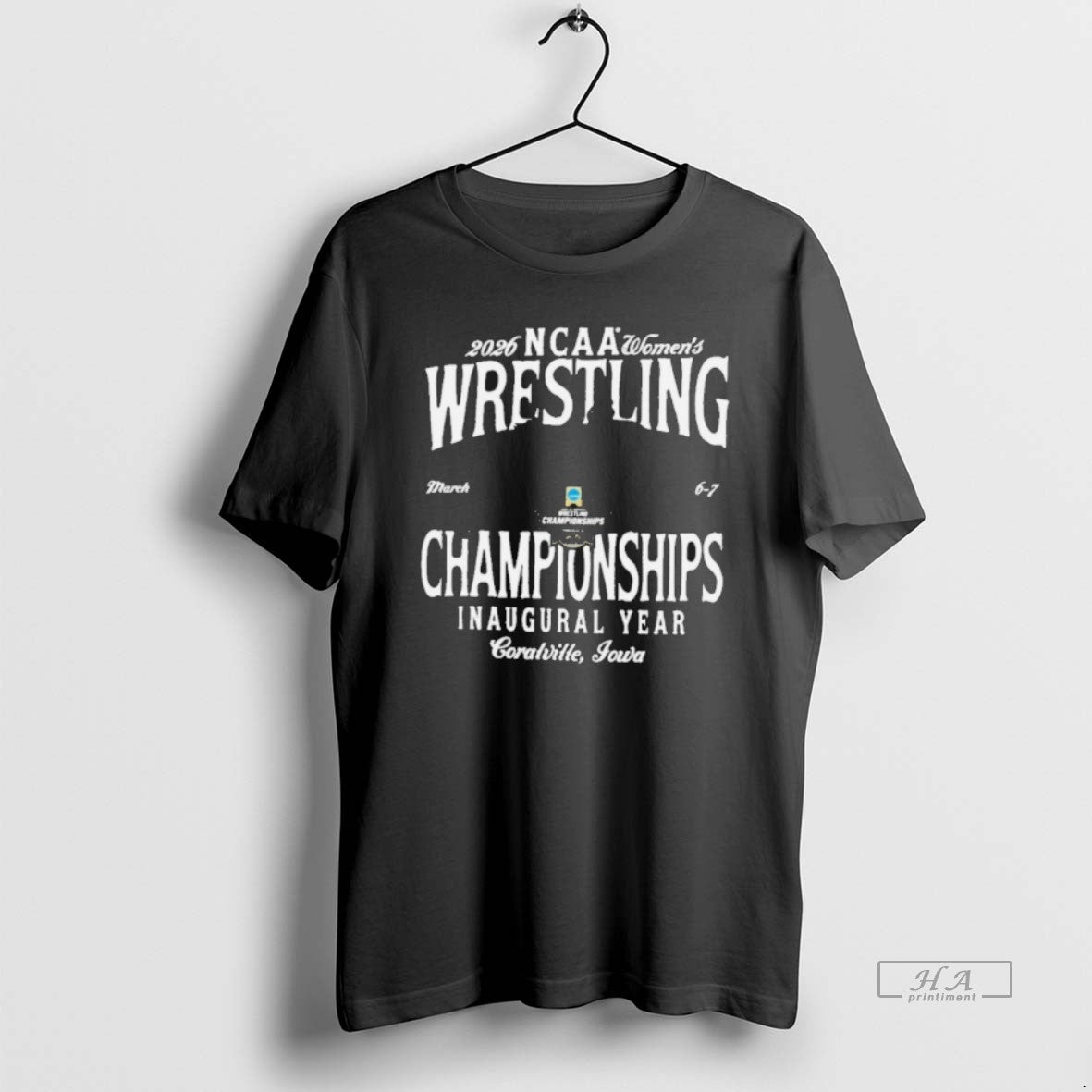 Official Inaugural Year 2026 Ncaa Womens Wrestling Championships T-Shirts, Hoodie, Sweatshirt | HypeDripTees.com