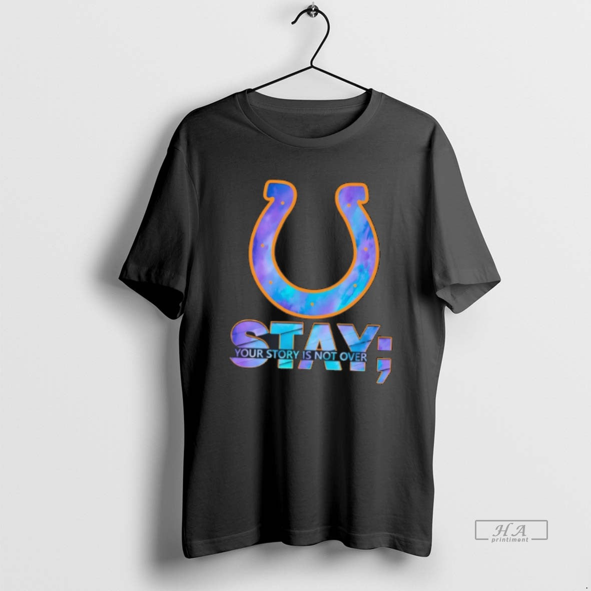 Official Indianapolis Colts Stay Your Story Is Not Over Tee Hoodie, Sweatshirt | HypeDripTees.com