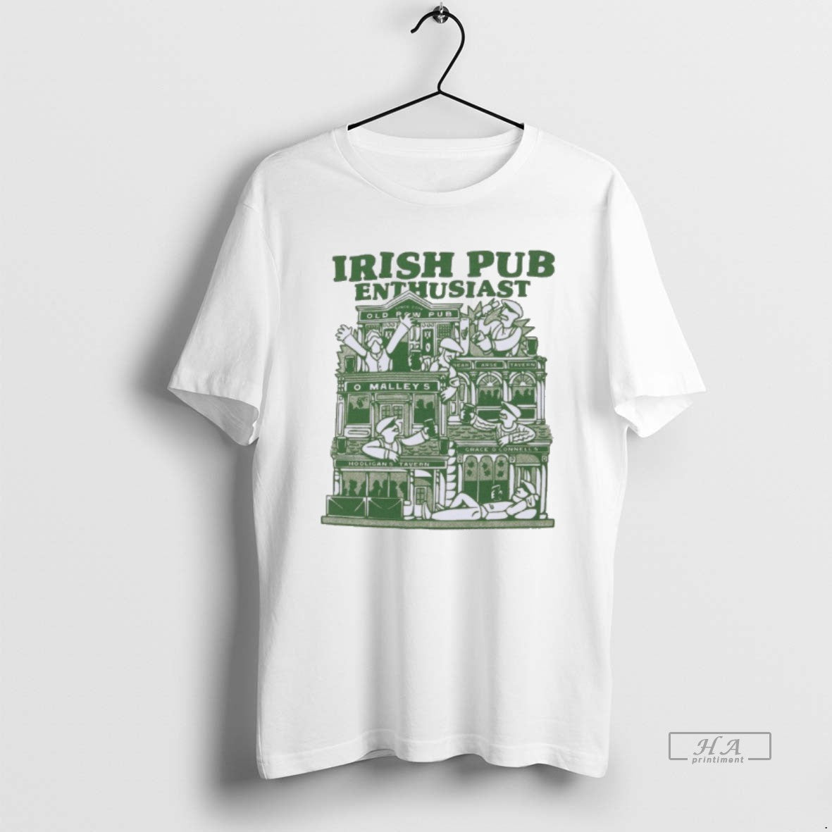 Official Irish Pub Enthusiast Patricks Day T-Shirts, Hoodie, Sweatshirt | HypeDripTees.com
