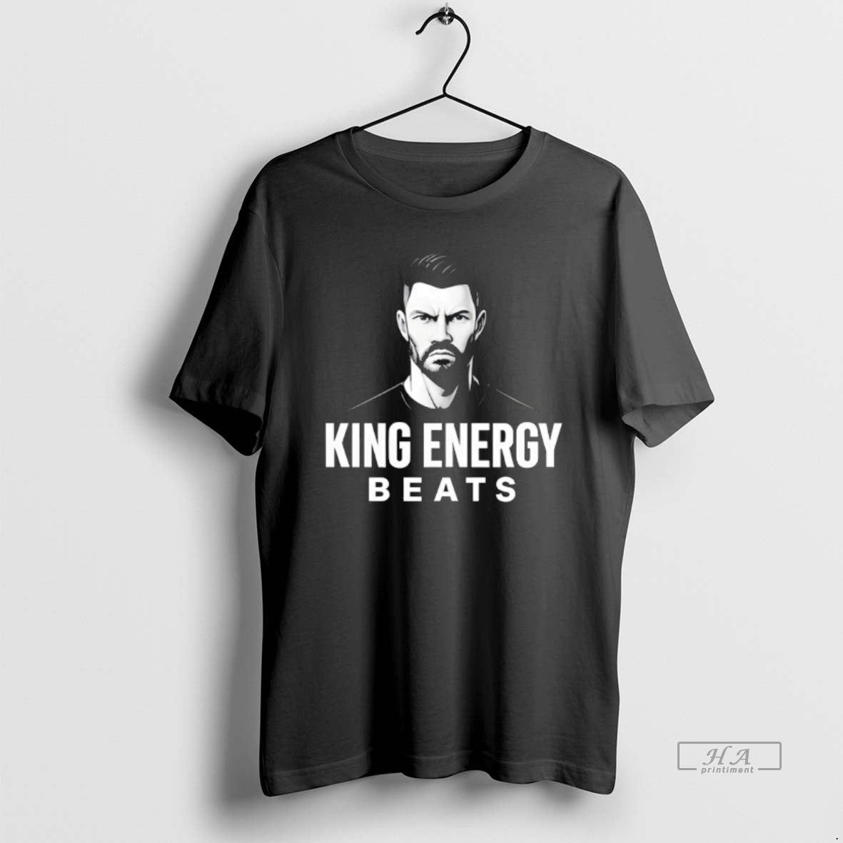 Official King Energy Beats Portrait T-Shirts, Hoodie, Sweatshirt | HypeDripTees.com