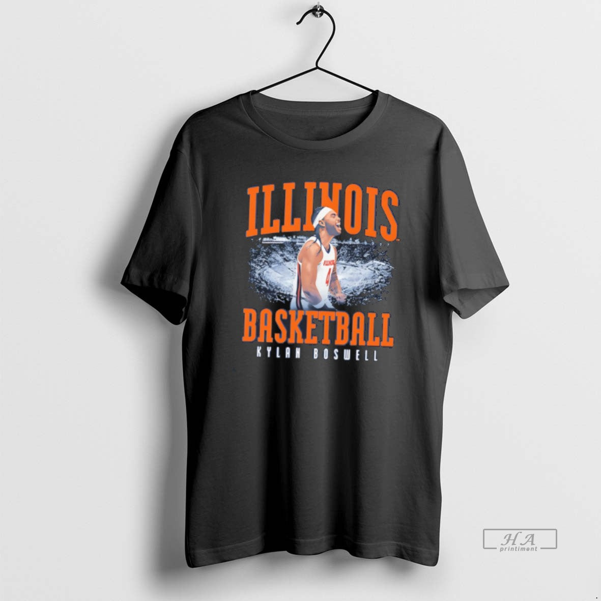 Official Kylan Boswell Illinois Fighting Illini Classic Tee Hoodie, Sweatshirt | HypeDripTees.com