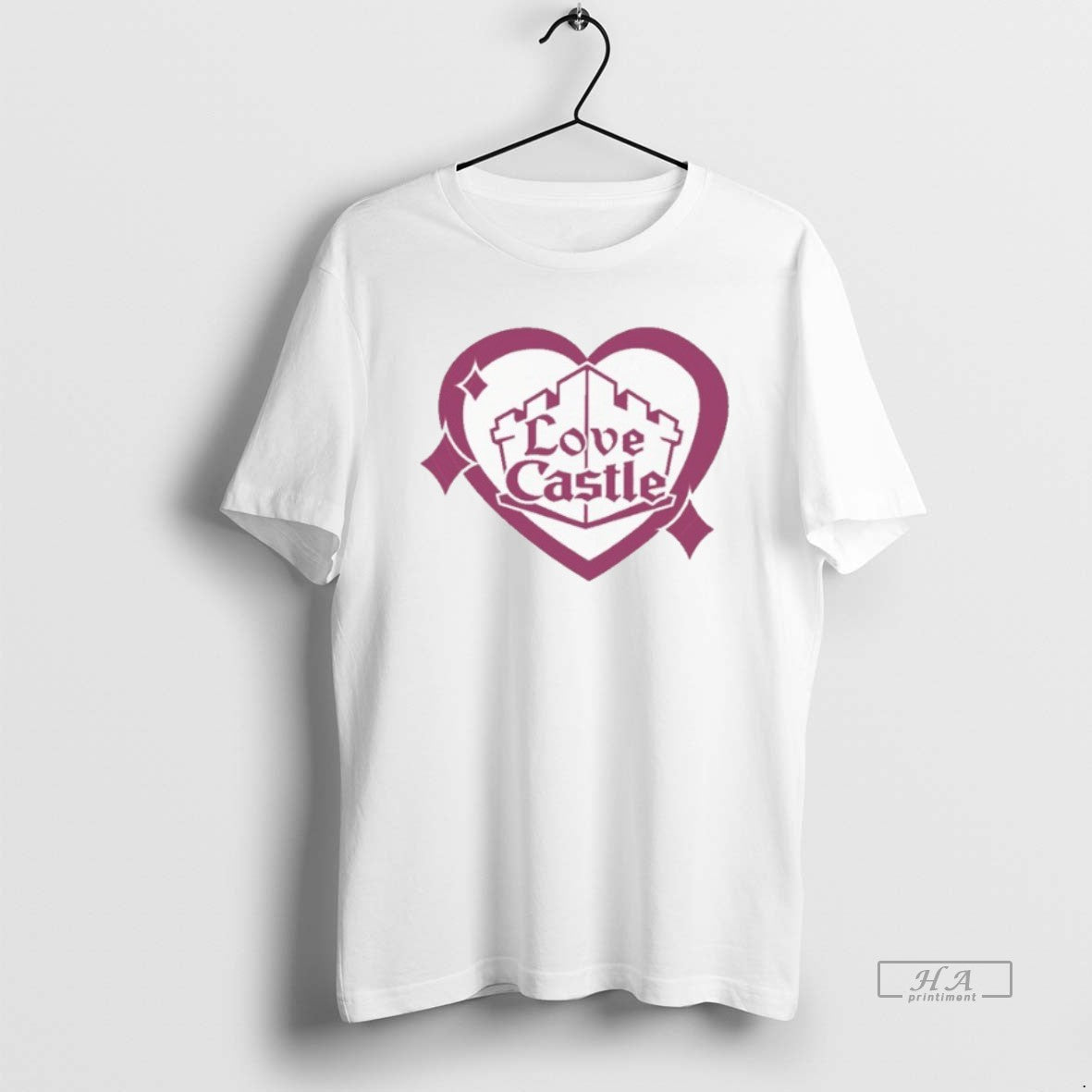 Official Love Castle Valentines Day T-Shirts, Hoodie, Sweatshirt | HypeDripTees.com