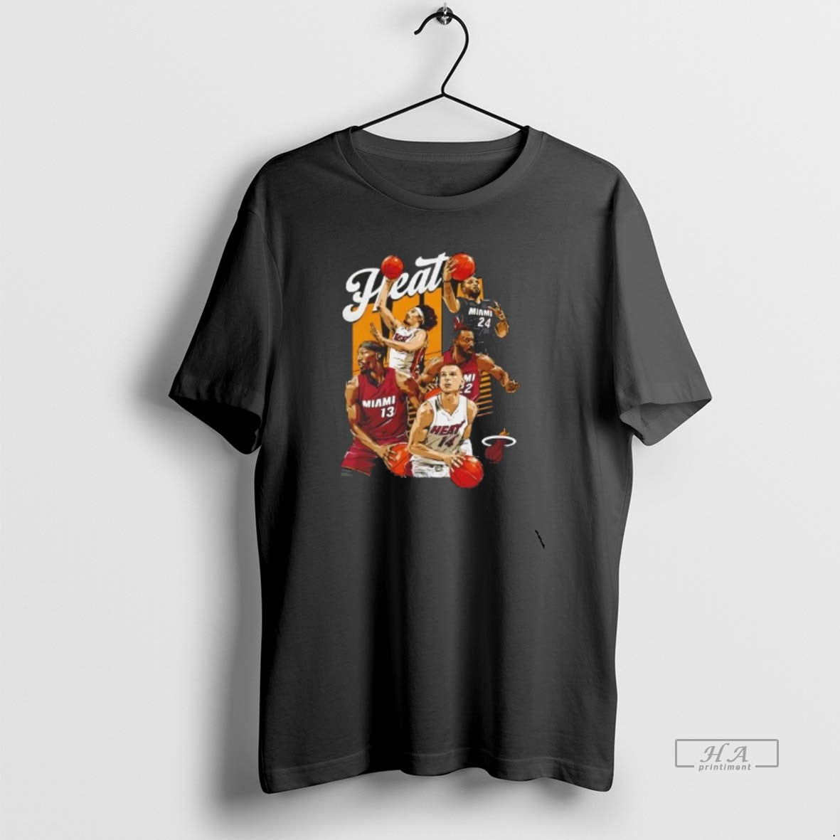 Official Miami Heat 2026 Starting 5 Graphic Vintage T-Shirts, Hoodie, Sweatshirt | HypeDripTees.com