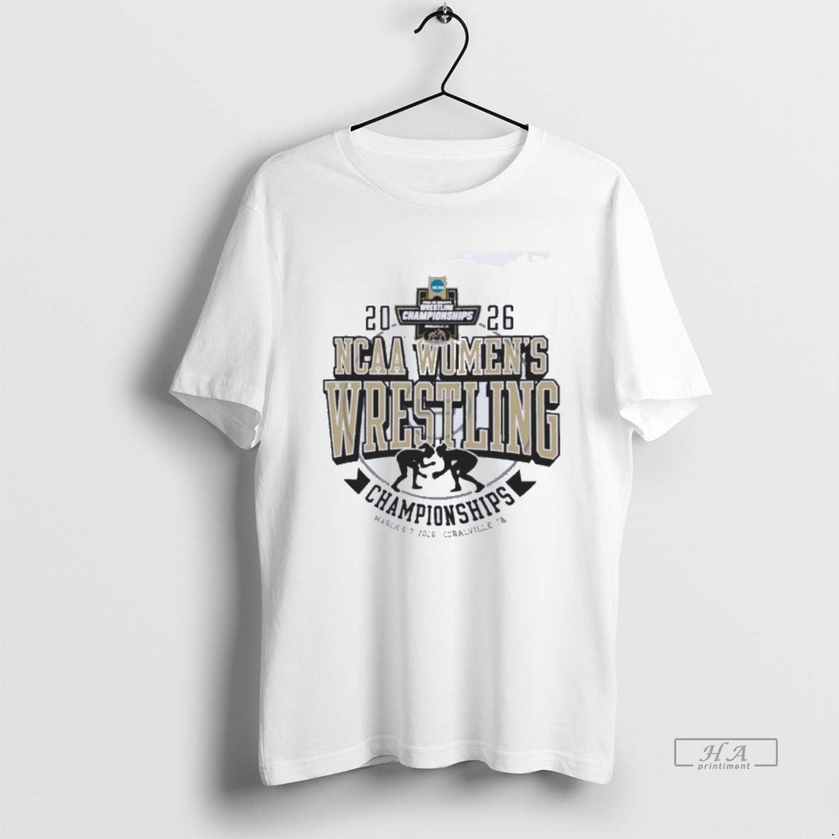 Official Ncaa Womens Wrestling Championships March 6 7 2026 T-Shirts, Hoodie, Sweatshirt | HypeDripTees.com