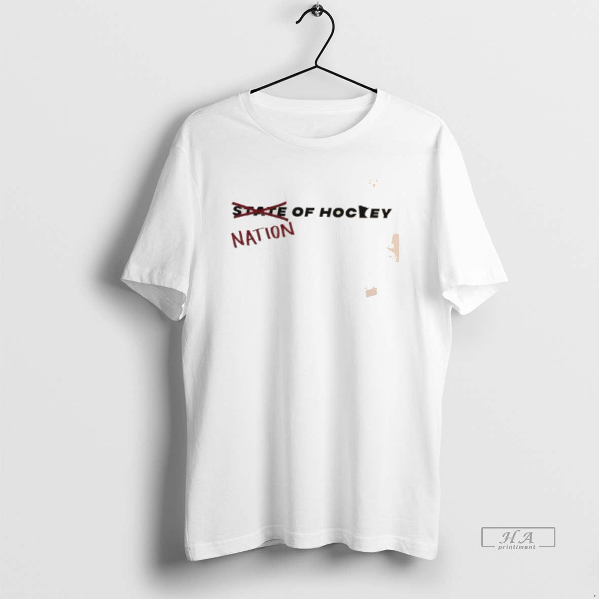 Official One Nation Of Hockey Not State Tee Hoodie, Sweatshirt | HypeDripTees.com