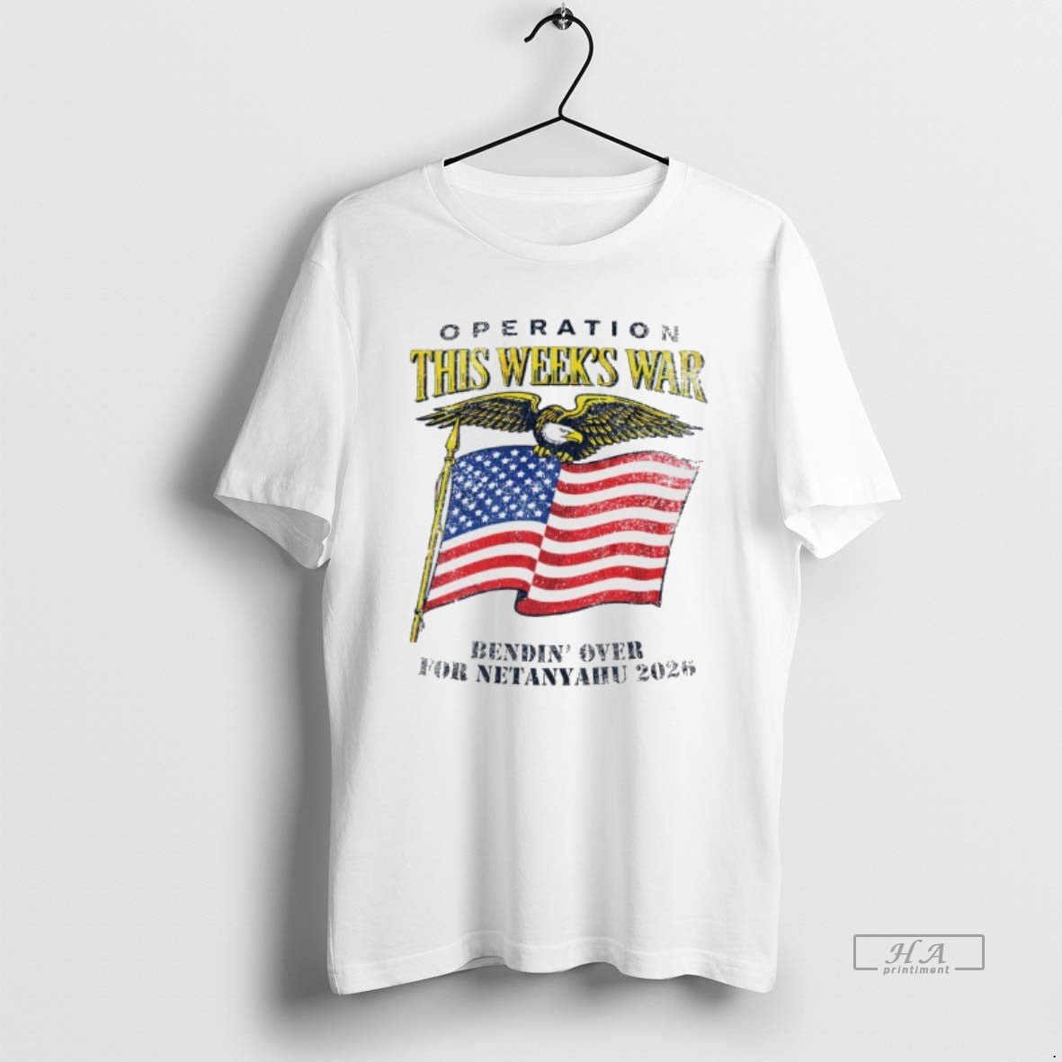 Official Operation This Weeks War Iran 2026 Bending Over For Netanyahu T-Shirts, Hoodie, Sweatshirt | HypeDripTees.com
