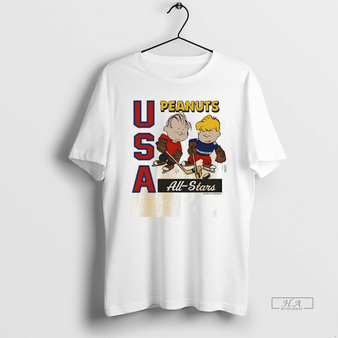 Official Peanuts X Usa Hockey All Stars Graphic T-Shirts, Hoodie, Sweatshirt | HypeDripTees.com