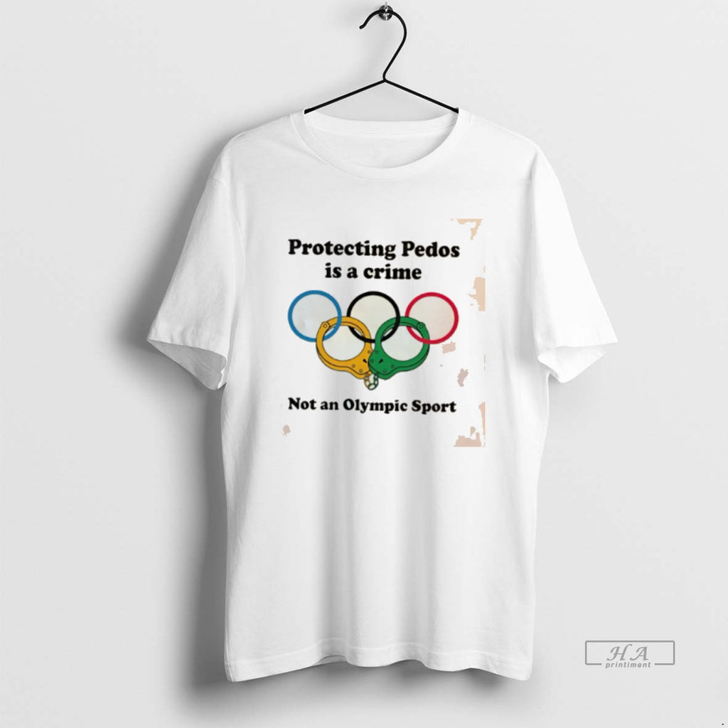Official Protecting Pedos Is A Crime Not An Olympic Sport Tee