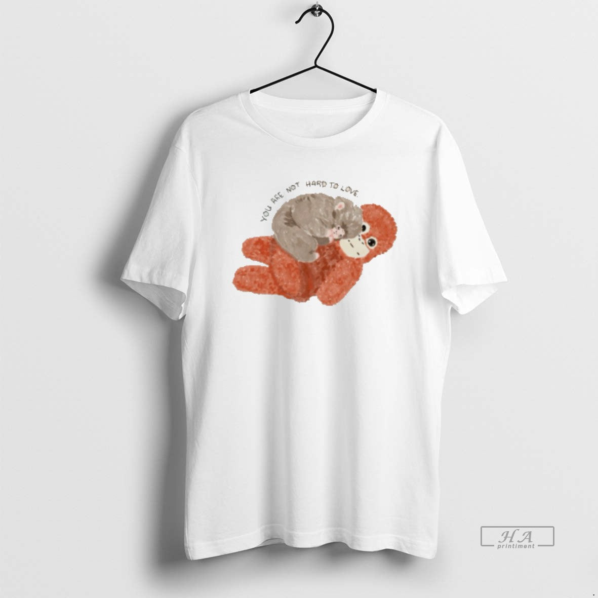 Official Punch Monkey You Are Not Hard To Love Tee Hoodie, Sweatshirt | HypeDripTees.com