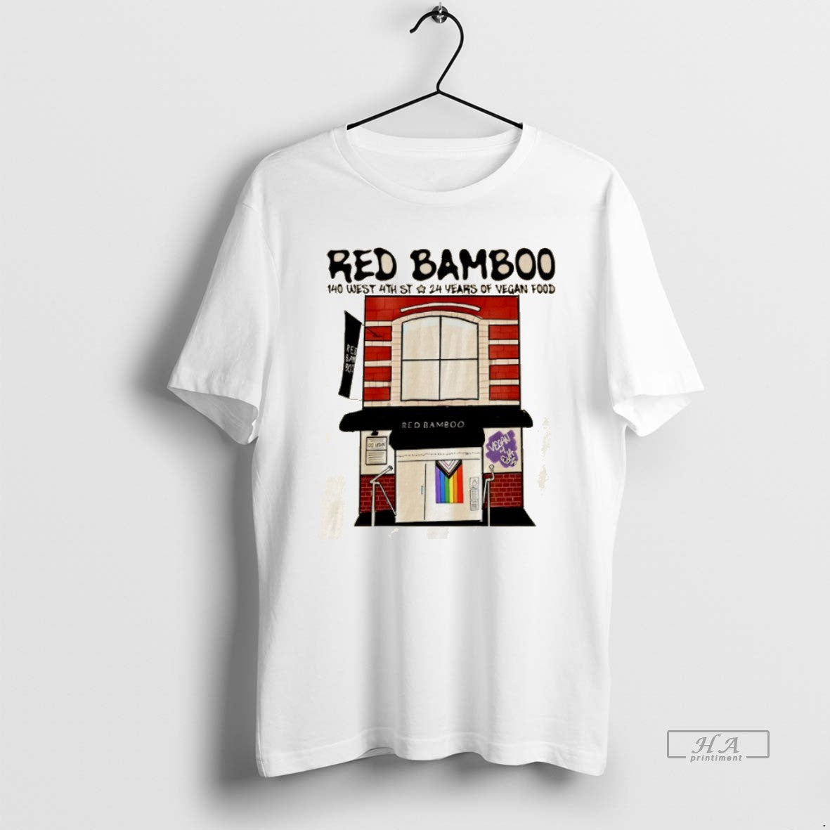 Official Red Bamboo At 140 West 4th St In New York City T-Shirts, Hoodie, Sweatshirt | HypeDripTees.com