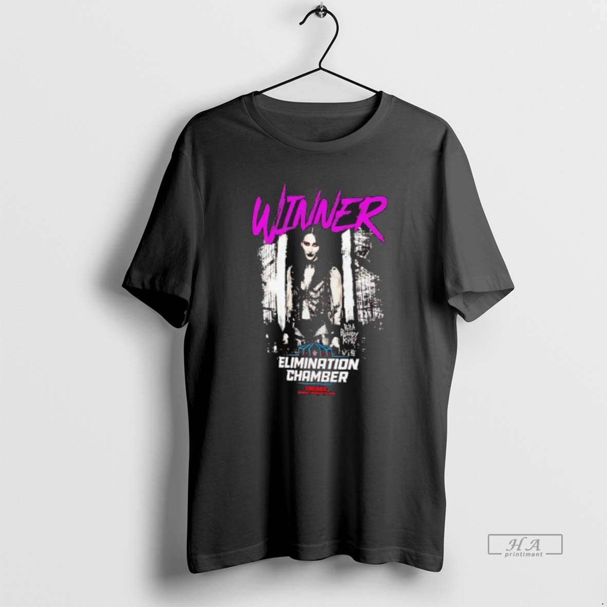 Official Rhea Ripley 2026 Elimination Chamber Winner Tee Hoodie, Sweatshirt | HypeDripTees.com