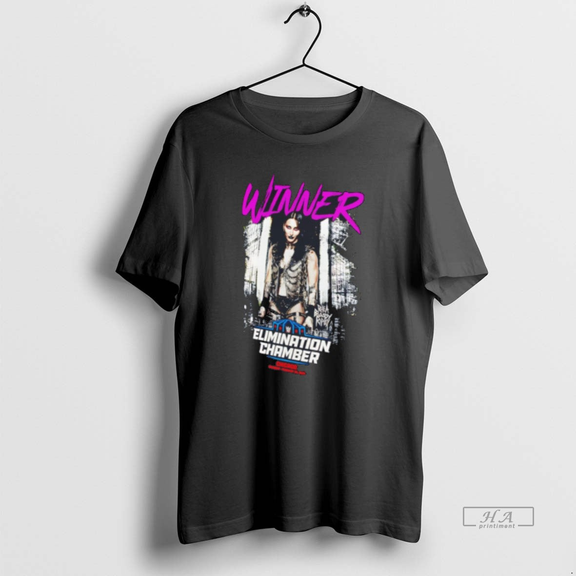 Official Rhea Ripley Elimination Chamber 2026 Womens Match Winner Tee Hoodie, Sweatshirt | HypeDripTees.com