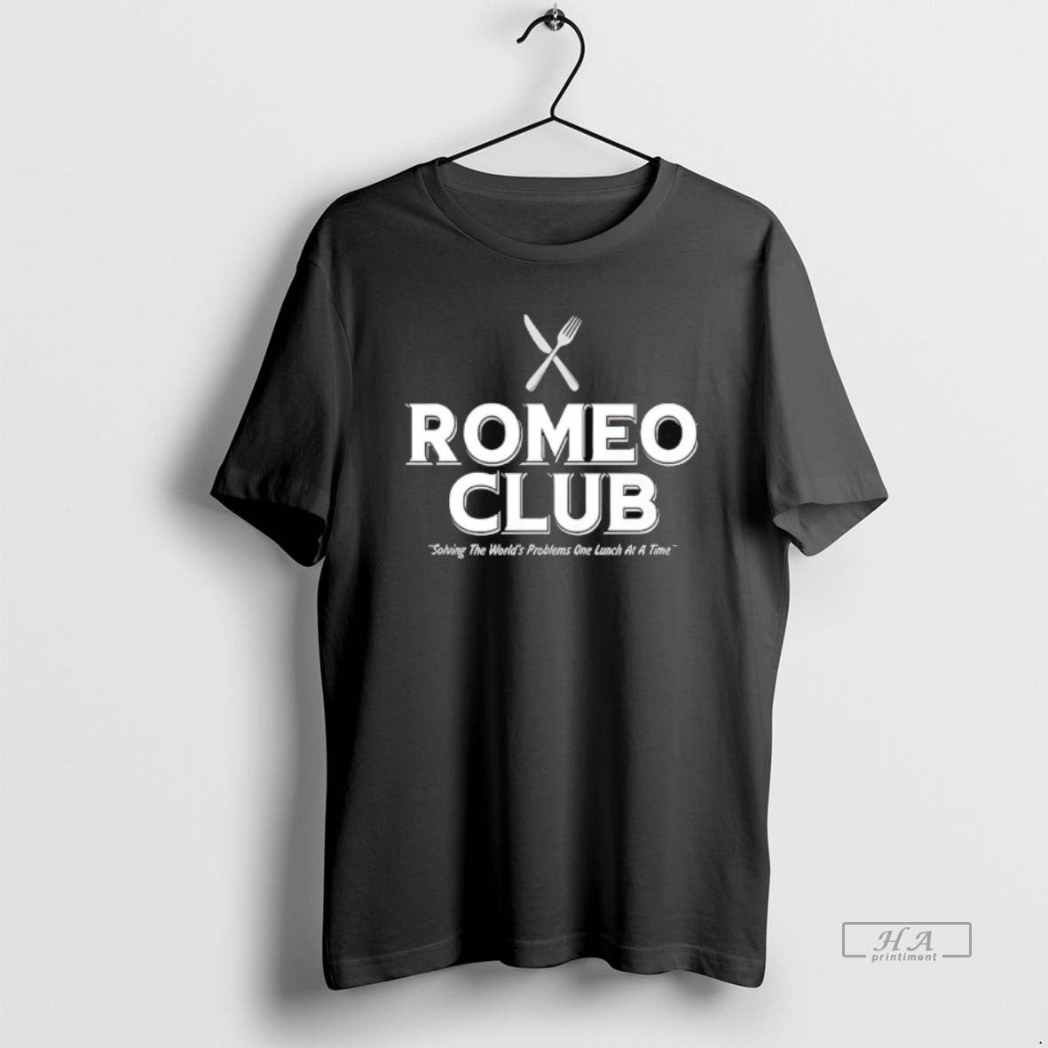 Official Romeo Club Solving The Worlds Problems One Lunch At A Time T-Shirts, Hoodie, Sweatshirt | HypeDripTees.com